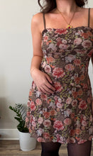 Load image into Gallery viewer, Fall Floral Mini Dress
