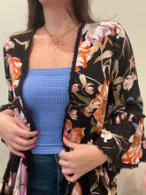 Load image into Gallery viewer, Boho Lace Trim Long Cardigan
