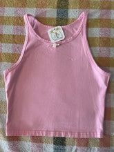 Load image into Gallery viewer, Pink Rose Embellished Tank Top
