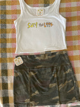 Load image into Gallery viewer, Y2K Billabong Army Print Mini Skirt
