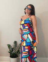 Load image into Gallery viewer, Funky Print Day Dress
