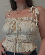 Load image into Gallery viewer, Y2K Romantic Tie Top
