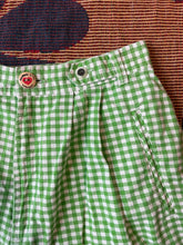 Load image into Gallery viewer, Reworked vintage checkered shorts
